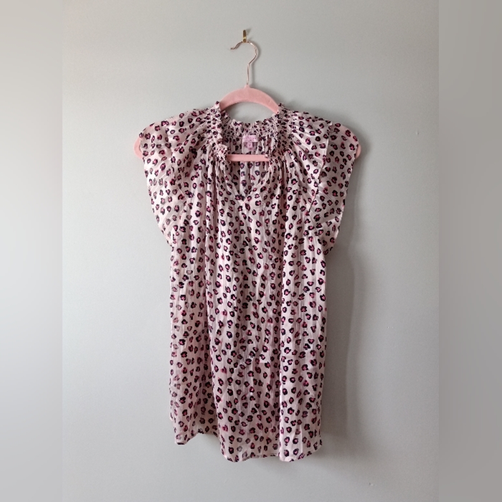 Stella & Dot 'Double Take' Flutter Blouse